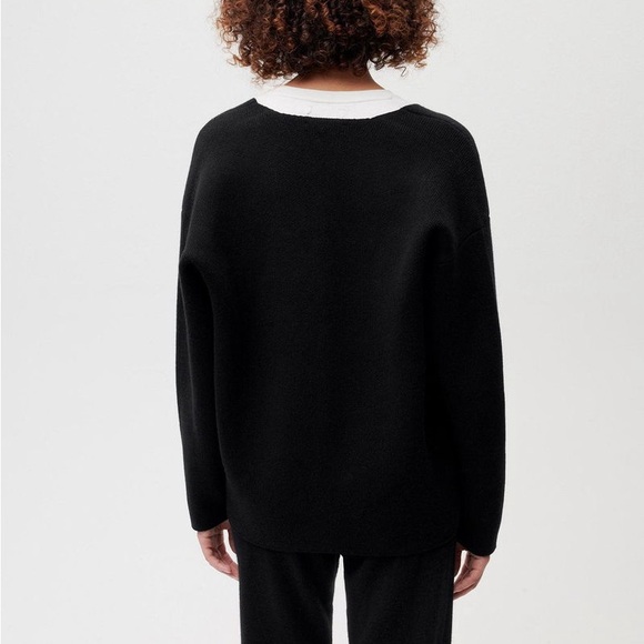 Pangaia Cashmere Wool Button‎ Oversized Sustainable Recycled Cardigan Sz Xs - Picture 4 of 11